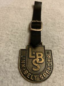 【送料無料】腕時計　ヴィンテージリンクベルトウォッチフォブvintage link belt watch fob