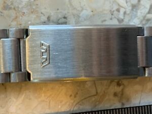 【送料無料】腕時計　ビンテージグリシンステンレススチールブレスレットオリジナルvintage glycine stainless steel bracelet all original in used condition