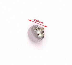 【送料無料】腕時計　シルバーカラーステンレススチールクラウン8*5 mm silver color stainless steel watch crown for breitling brt902 14,386円
