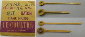 【送料無料】腕時計　ルクルトルウォッチパーツセットハンドlecoultre 12ad 481 476 watch part 1x set of gilt hand 90130