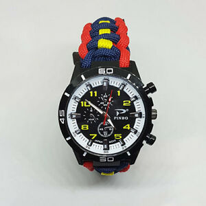 【送料無料】腕時計　ロイヤルパラコードウォッチparacord watch with the royal artillery colours a great gift