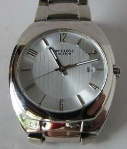 【送料無料】腕時計　ケネスコールクォーツステンレススチールブレスレットkenneth cole quartz date watch with stainless steel bracelet
