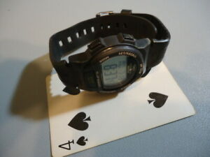 【送料無料】腕時計　ヴィンテージタイムスアイアンマンインディグロウォッチラップvintage timex ironman indiglo watch 854, 10 lap, 100m, fully working