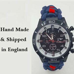 【送料無料】腕時計 プロボストガードサービスパラコードウォッチparacord watch with the military provost guard service tmpgs colours