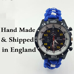【送料無料】腕時計　クイーンズハイランダーズパラコードウォッチparacord watch with the queens own highlanders qoh colours a great gift