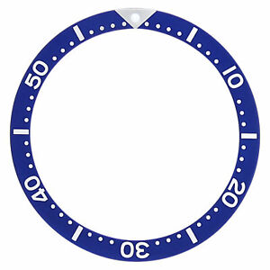 【送料無料】腕時計　ベゼルreplacement bezel insert blue for watch 38mm x 3150mm