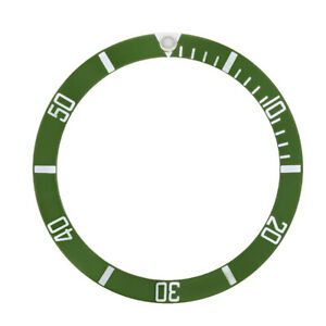 【送料無料】腕時計　ベゼルreplacement bezel insert green for watch 3760mm x 3070mm
