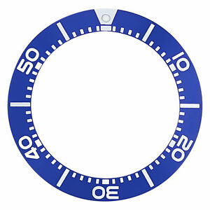 【送料無料】腕時計　ベゼルreplacement bezel insert blue for watch 3850mm x 29mm