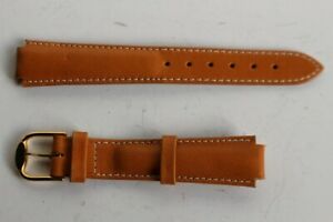 【送料無料】腕時計　ティソットブレスレットモントルクワールダtissot bracelet pour montre cuir camel 35393