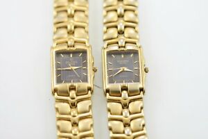 【送料無料】腕時計　エルギンステンレスバッテリークォーツelgin watch men gold stainless steel battery water resist quartz nonwork parts 14,386円
