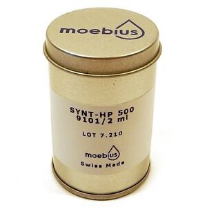 【送料無料】腕時計　メビウススイスメイドウォッチオイルmoebius 9101 hp500 synthp 500 swiss made watch oil lubricant 2ml ho500a