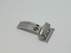【送料無料】腕時計　スイスステンレスオーバーウォッチクラスプswiss army vo1210 stainless steel fold over watch clasp 16 18mm 21mm