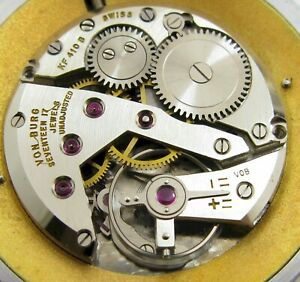 【送料無料】腕時計　ブルクウォッチムーブメントクルスkurth frs 410 b von burg watch movement 17 jewels for part