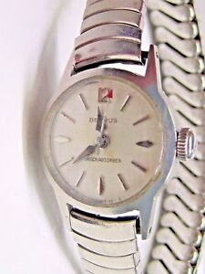 【送料無料】腕時計　ヴィンテージベンラスステンレススチールvintage lds benrus 2nd hand stainless steel wrist watch 16,546円