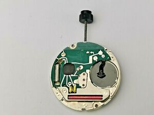 【送料無料】腕時計　プラスチッククラウンホイールeta cal 955414 quartz date movement, working, plastic crown, hour wheel missing