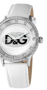 【送料無料】腕時計　ホワイトレザーウォッチストラップdamp;g dw0516 dw0504 genuine white leather watch strap 26mm standard length
