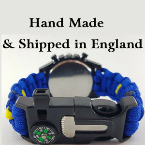 送料込 腕時計 ロイヤルスコッツドラグーンガードパラコードウォッチグレートparacord Watch With The Royal Scots Dragoon Guards Rsdg Colours A Great Gift 数々のアワードを受賞 Gaziel Co Il