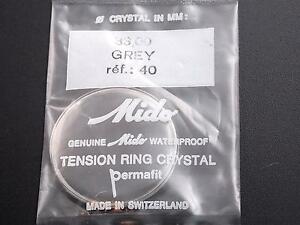 気質アップ 腕時計 ミドビンテージウォッチクリスタルパーマフィットグレーテンションリングmido Vintage 33mm Watch Crystal Waterproof Permafit Grey Tension Ring Ref40 Nos Hokushin レビューで送料無料 Www Faan Gov Ng