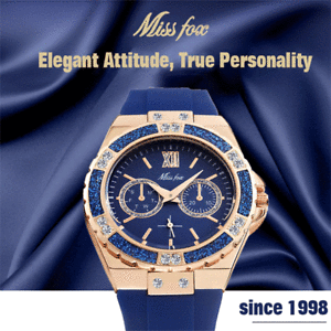 【送料無料】腕時計　ミスフォックスクロノグラフスポーツラバーストラップクォーツアナログリストウォッチmissfox chronograph sport rubber strap quartz analog wrist watch for women girls