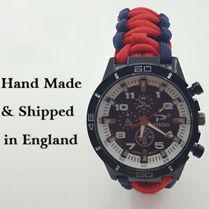【送料無料】腕時計　ガードパラシュートカラーパラコードウォッチparacord watch in the guards independent parachute company gipc colours 14,186円