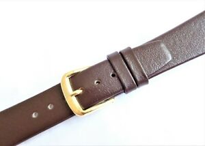 最も優遇 腕時計 ヴィンテージスイスレザーブラウンオープンエンドウォッチストラップvintage Swiss mm High Quality Genuine Leather Brown Open End Watch Strap が大特価 Www Purpleforparents Us