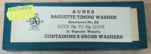 【送料無料】腕時計　オーネスバゲットタイミングワッシャーメーカー aunes baguette timing washers assortment watchmaker replacement parts