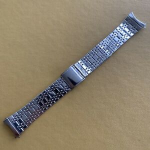 【送料無料】腕時計　ステンレススチールブレスレットリンクstainless steel wristwatch bracelet 18mm curved end links