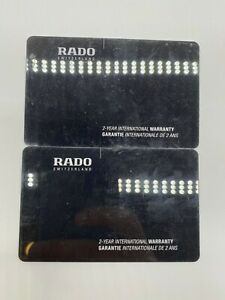 【送料無料】腕時計　ラドーセンターワトクカード2 rado 2 year international warranty guarantee card for centrix automatic watc 13,986円
