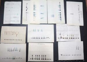 【送料無料】腕時計　メーカーパーツカードヴィンテージロットwatchmakers parts carded watch hands vintage watch hands job lot must see