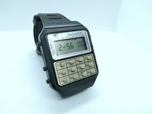 【送料無料】腕時計　バッテリーナショナルウォッチnational semiconductor calculator watch with battery please read description｜hokushin