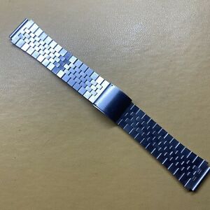 【送料無料】腕時計　ヴィンテージステンレススチールブレスレットエンドvintage stainless steel watch bracelet 17mm end links nos