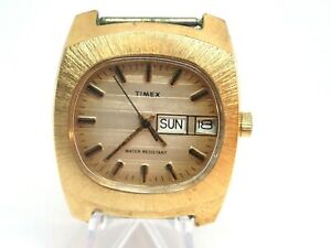 【送料無料】腕時計　ヴィンテージマニュアルvintage npu timex manual wind mens wrist watch runs daydate runs great britain