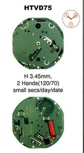 【送料無料】腕時計　ウォッチクォーツモデュエルhtvd53 vd54 vd55 vd56 vd57 vd59 watch works quartz movement moduel complete