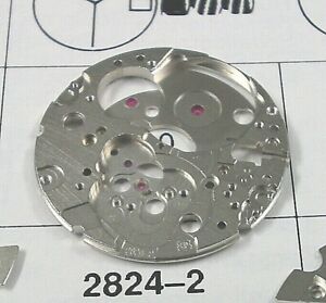 【送料無料】腕時計　オリジナルメインプレートeta 28242, original main plate 100 in yellow or white, your choice｜hokushin