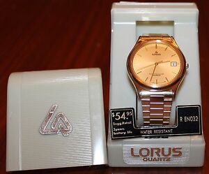 【送料無料】腕時計　ヴィンテージロルスクオーツvintage lorus quartz r en032