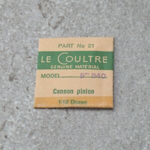 【送料無料】腕時計　ルクルトキャノンピニオンウォッチパーツlecoultre 840 cannon pinion watch part genuine watchmakers parts c12d4