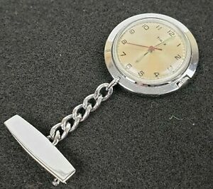 【送料無料】腕時計 ユニークヴィンテージタイムスマニュアルブローチペンダントウォッチunique vintage timex manual wind nurses brooch pendant watch