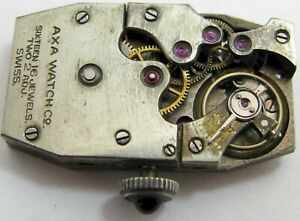 【送料無料】腕時計 アーリーウォッチアクサムーブメントearly watch axa movement 16 jewels 2 adj rectangle shape