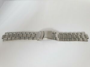【送料無料】腕時計　メンズステンレススチールブレスレットmens stainless steel watch bracelet, with 9mm ends 14,785円