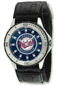 【貨物輸送無料】ウオッチ ミネソタツインズベテランウォッチmens mlb minnesota twins veteran watch