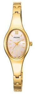 【送料無料】腕時計　パルサーレディースゴールドメッキブレスレットウォッチpulsar ladies gold plated bracelet watch pc3216x1 pnp