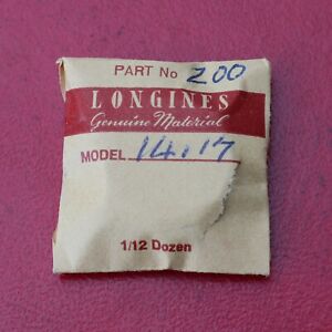【送料無料】腕時計 ロンジンカルセンターホイールコンプリートnos genuine longines cal 1417 watch part 200 center wheel complete c1616|hokushin