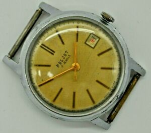 【貨物輸送無料】ウオッチ ヴィンテージロシアサービスvintage ussr russian wristwatch poljot serviced1076