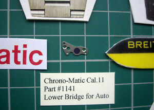 【送料無料】腕時計　ヴィンテージクロノマブライトリングハイアーカルlower bridge for auto 1141 vintage 70s chronomatic breitling heuer cal11