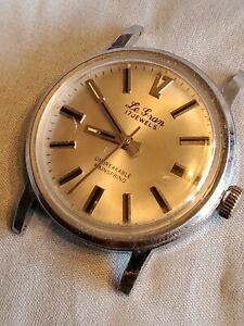 【送料無料】腕時計　ルグランマニュアルムーブメントle gran manual wind watch ut 29 movement united time 17 jewel runs great silver｜hokushin