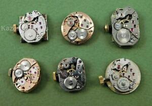 【送料無料】腕時計　ヴィンテージレディースムーブメントアキュリストロータリートレベックス6x vintage ladies wristwatch movements accurist rotary trebex 2487 cal amp;c