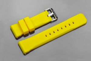 【貨物輸送無料】ウオッチ アラゴンイェルラバーストラップaragon 22rbyel 22粍 rubber strap