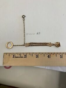 【送料無料】腕時計　ビクトリアフォブグラムロングvictorian gold filled watch fob 7grams 5 long