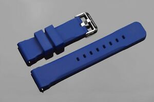 【貨物輸送無料】ウオッチ アラゴンラバーストラップaragon 24rbblu  24粍 rubber strap