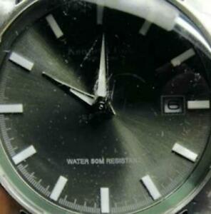 【送料無料】腕時計　ケネスコールグロハンズステンレススチールアナログバッテリーmen watch kenneth cole glo hands wr 50m date stainless steel analog battery